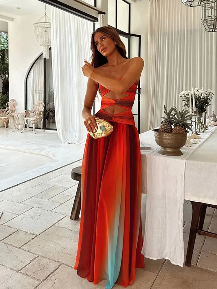Valentina | Vestido maxi elegante para mujer