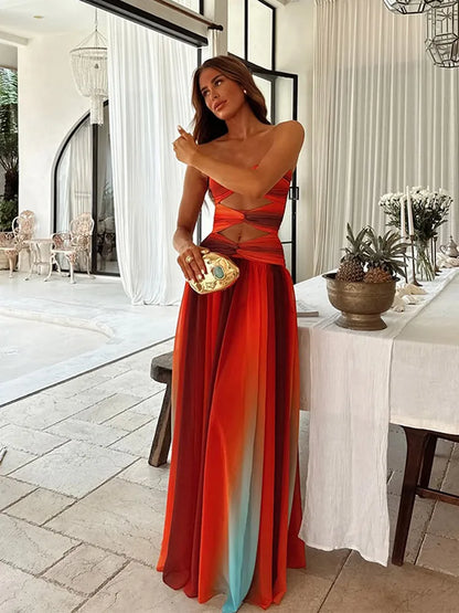 Valentina | Vestido maxi elegante para mujer