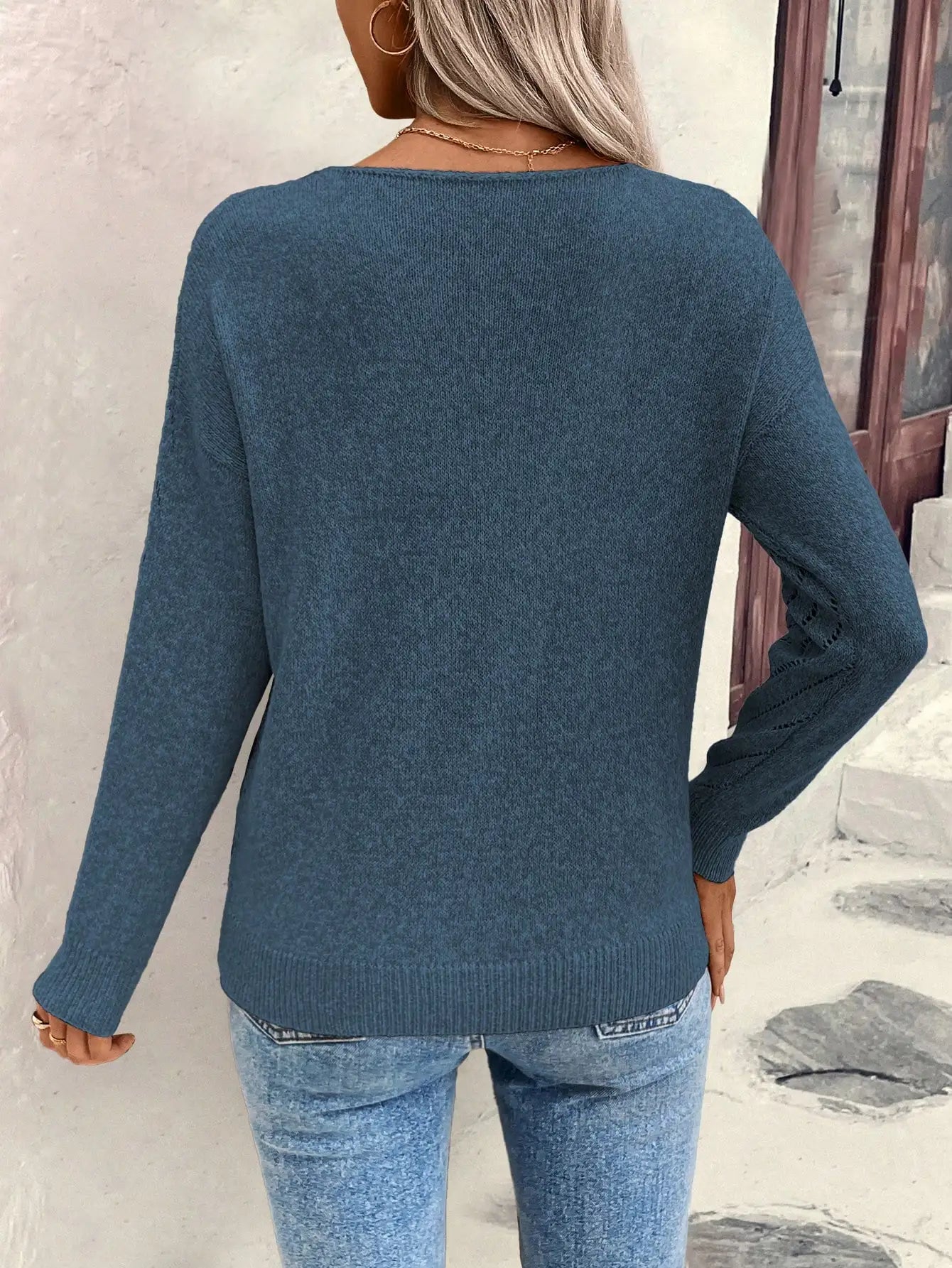 Blythe | Suéter casual con escote en V