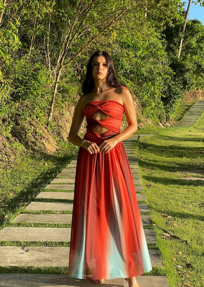 Valentina | Vestido maxi elegante para mujer
