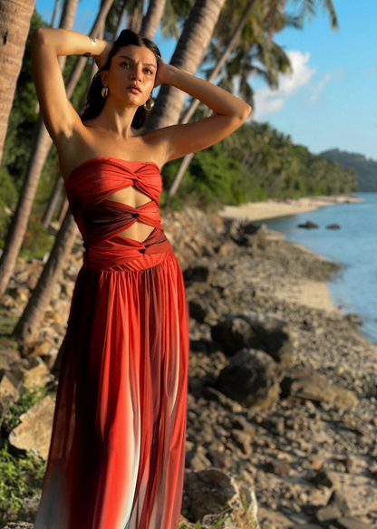 Valentina | Vestido maxi elegante para mujer