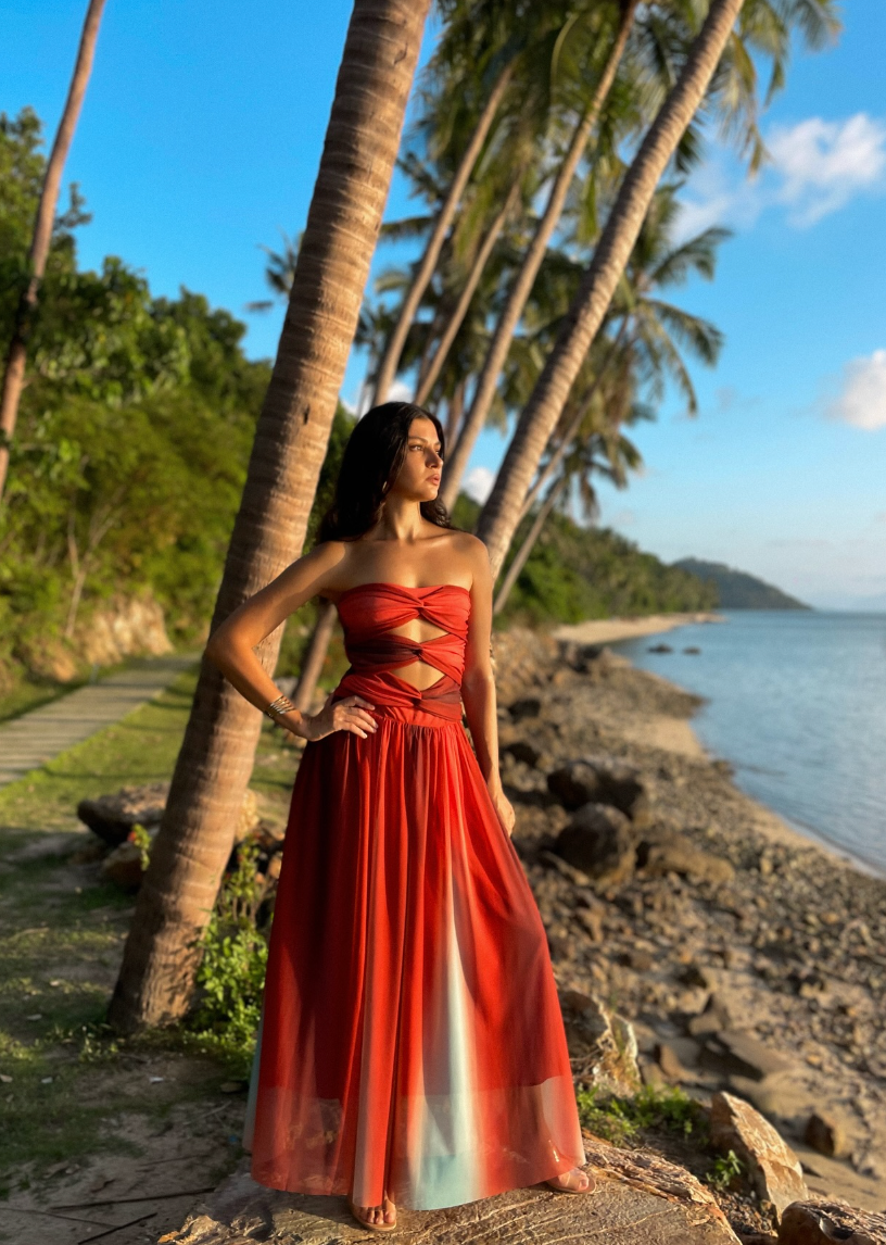Valentina | Vestido maxi elegante para mujer
