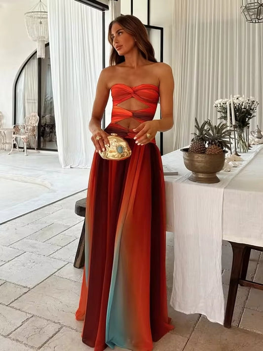 Valentina | Vestido maxi elegante para mujer