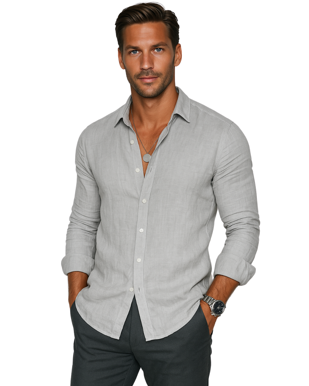 Marco | Camisa De Lino Transpirable