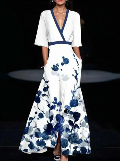 Camila | Vestido Fluido de Flores