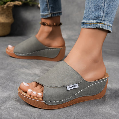 Elena | Sandalias Con Plataforma Cómodas