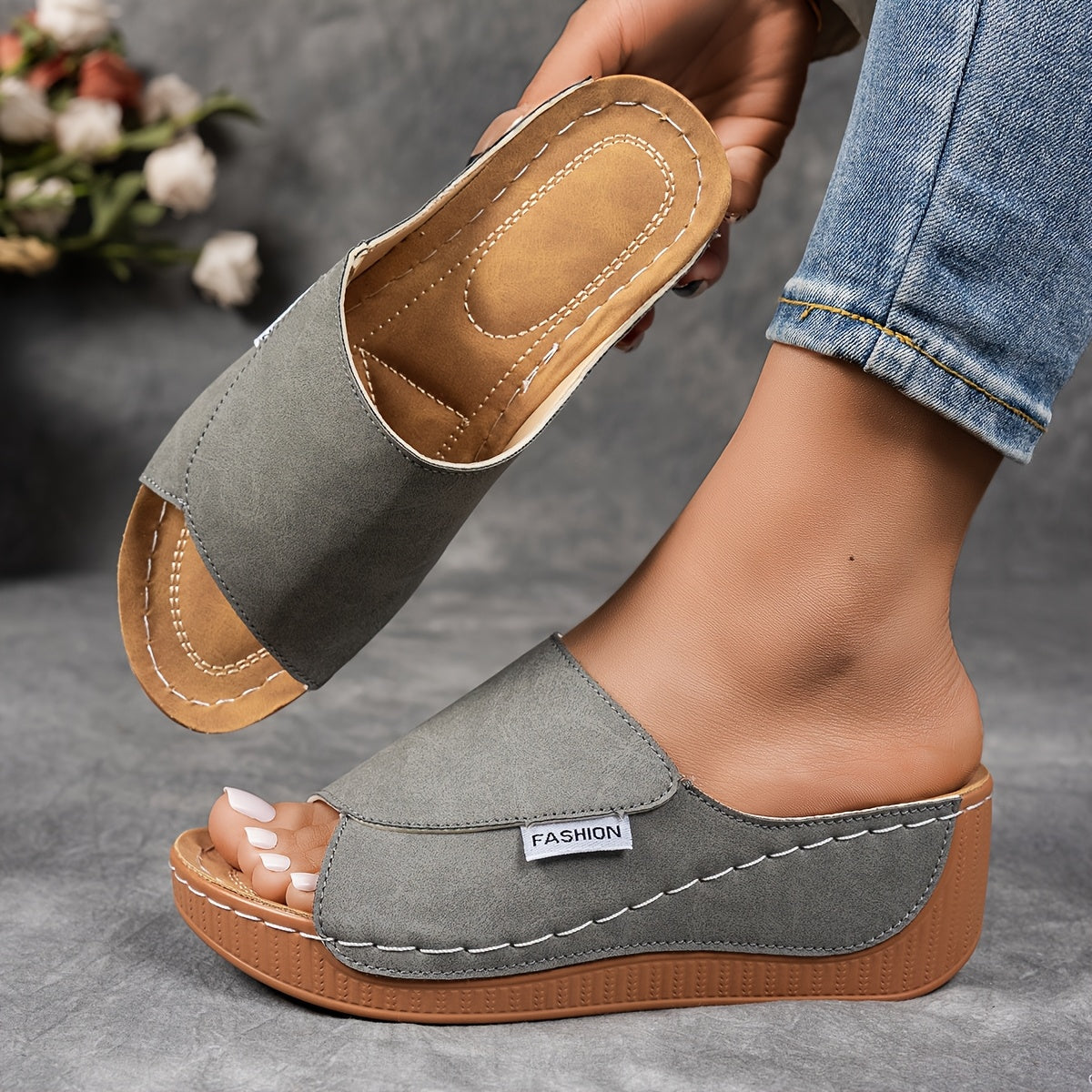 Elena | Sandalias Con Plataforma Cómodas