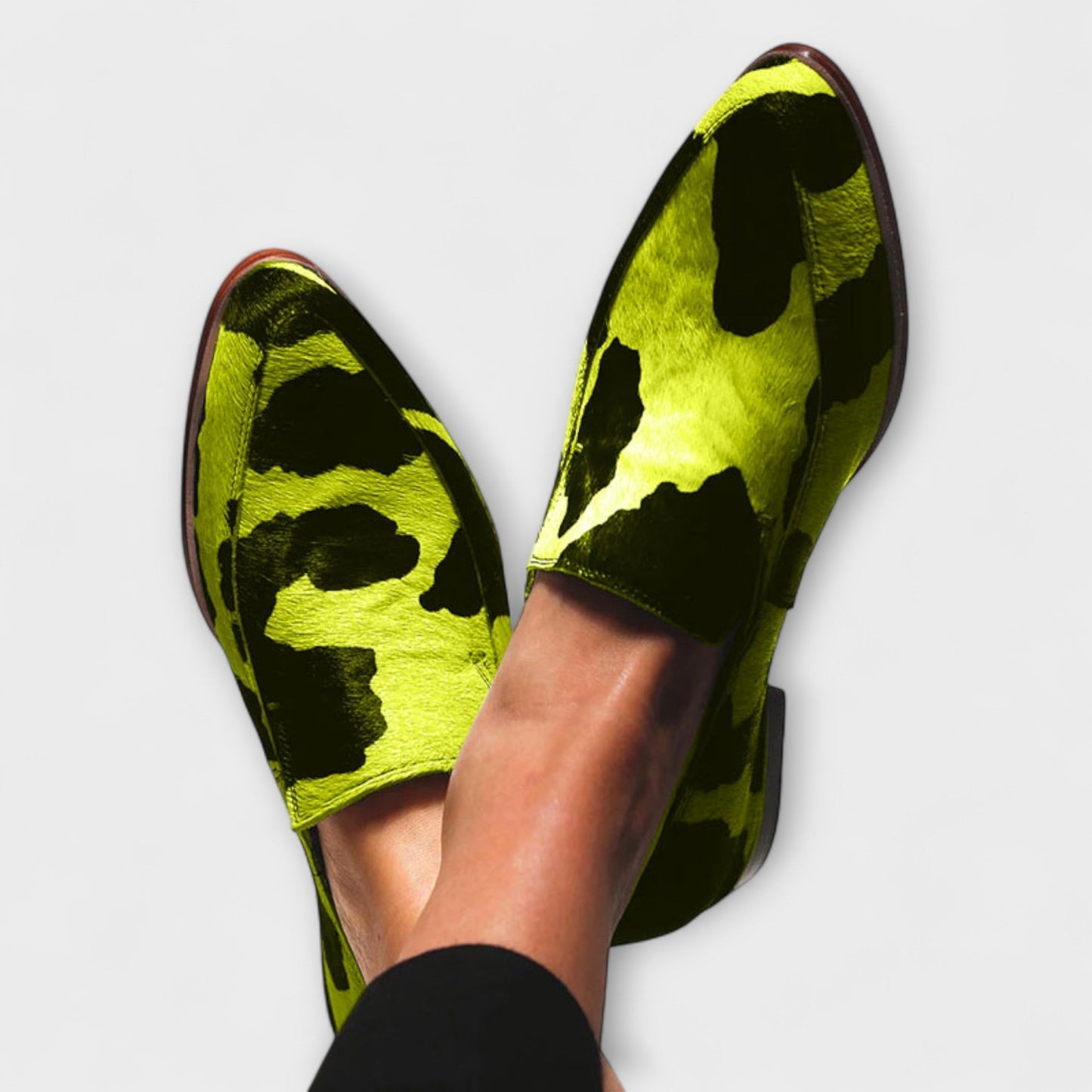 Paloma | Mocasines Con Huella De Vaca