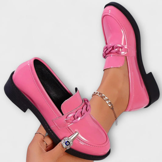 Lumi – Mocasines casuales con punta redonda