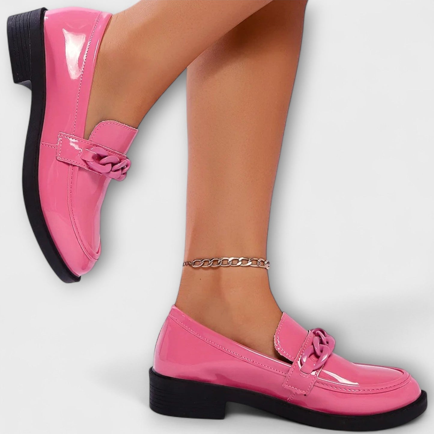 Lumi – Mocasines casuales con punta redonda