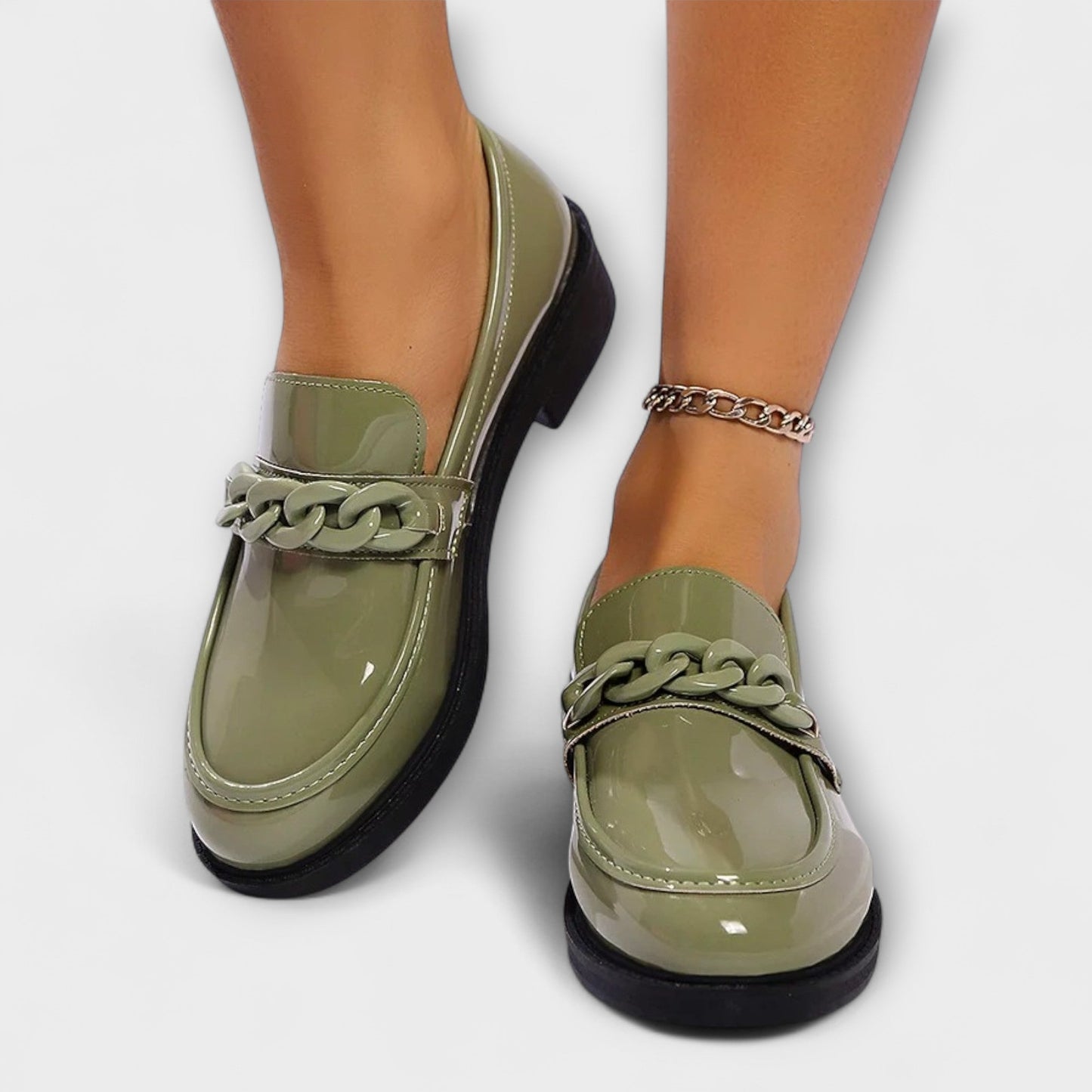 Lumi – Mocasines casuales con punta redonda