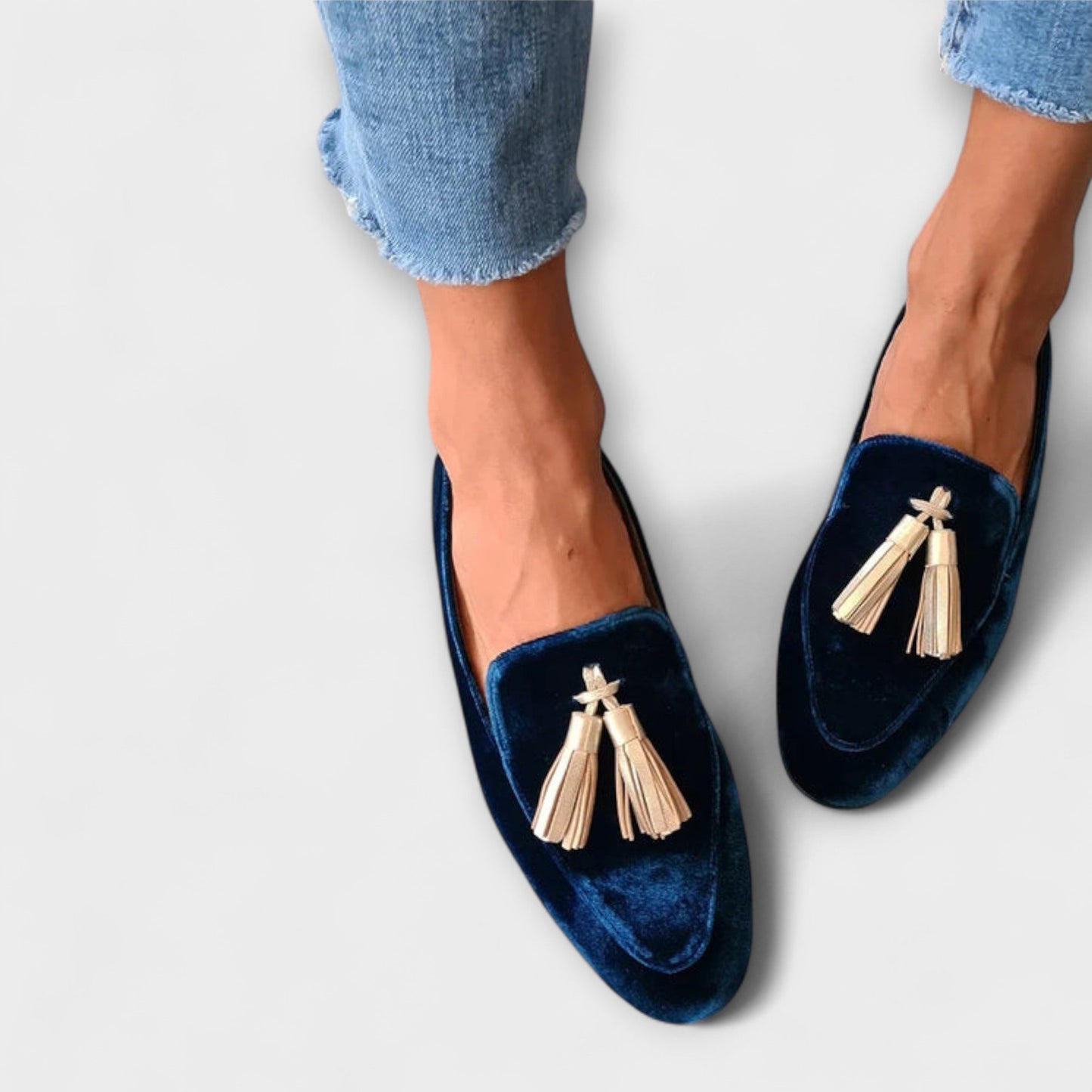 Quinnlyn | Mocasines con Borlas de Inspiración Vintage