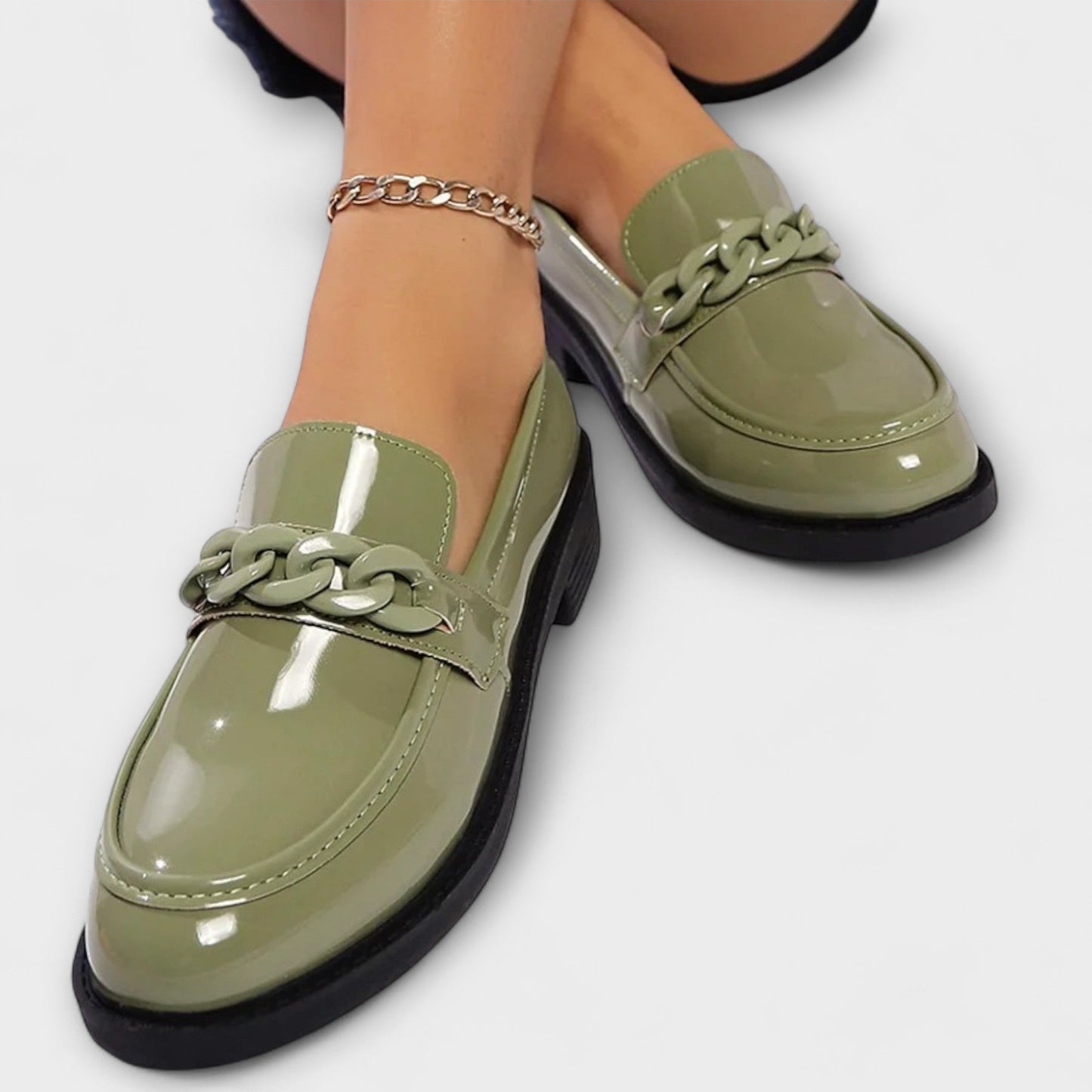 Lumi – Mocasines casuales con punta redonda