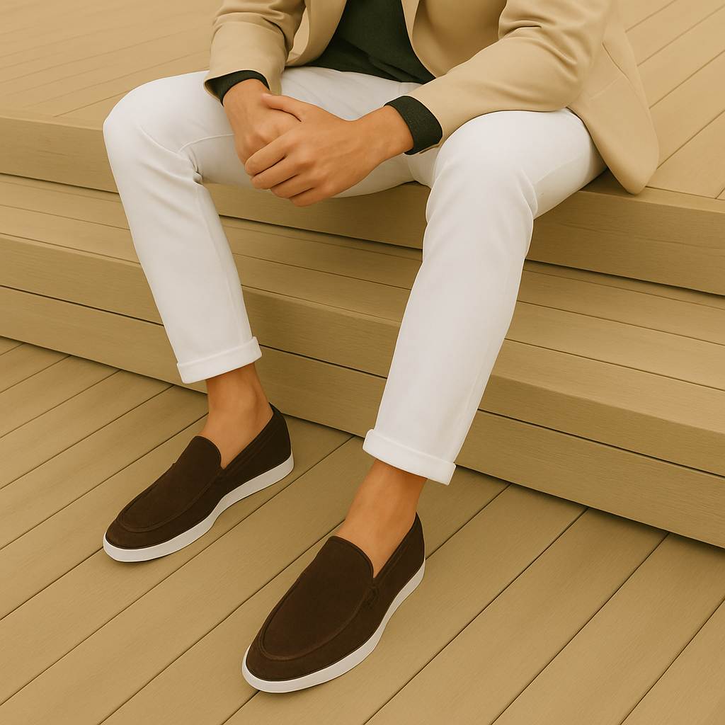 Eduardo | Mocasines De Ante Cómodos