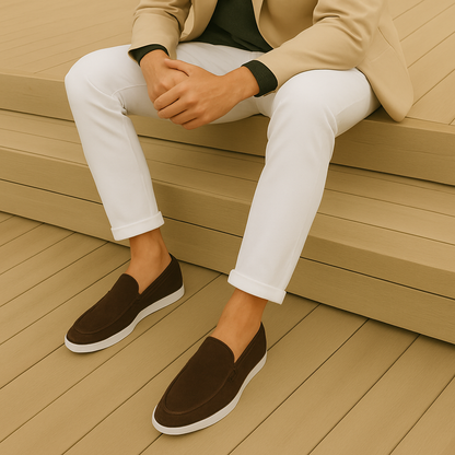Eduardo | Mocasines De Ante Cómodos